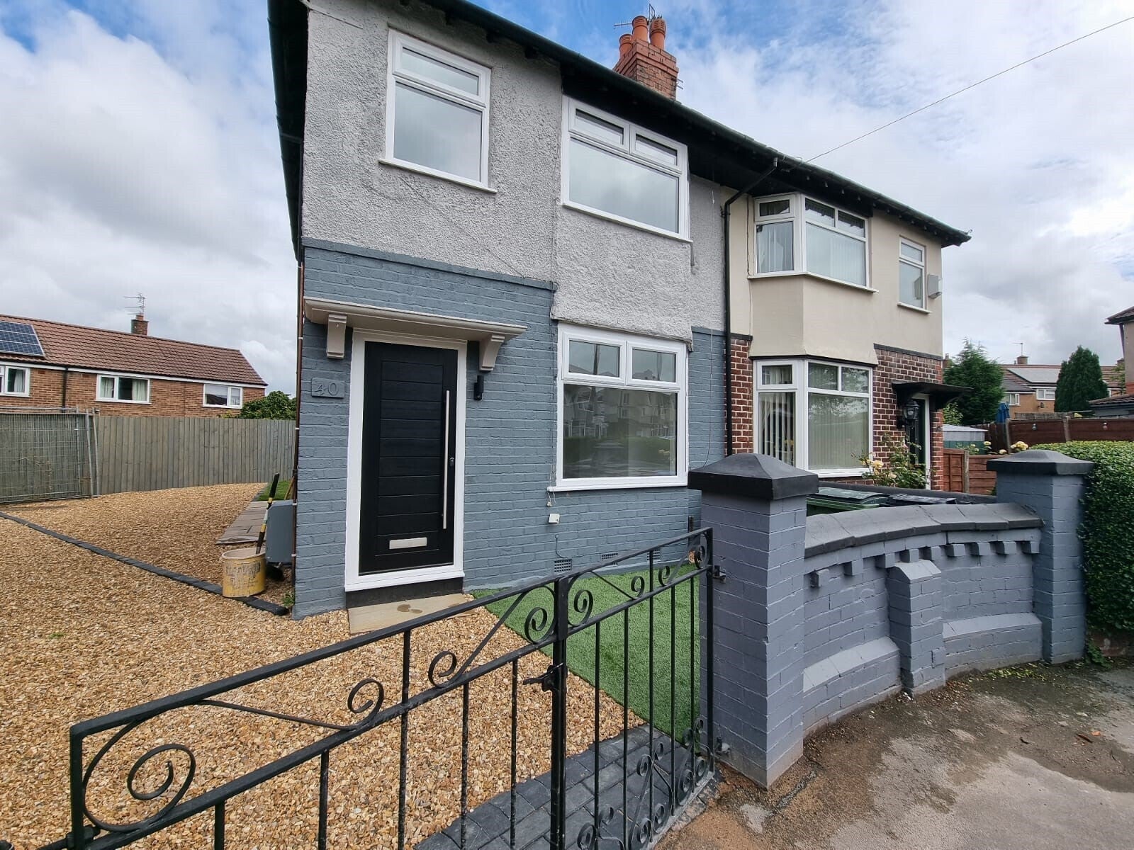 House Manor Road in Stockport