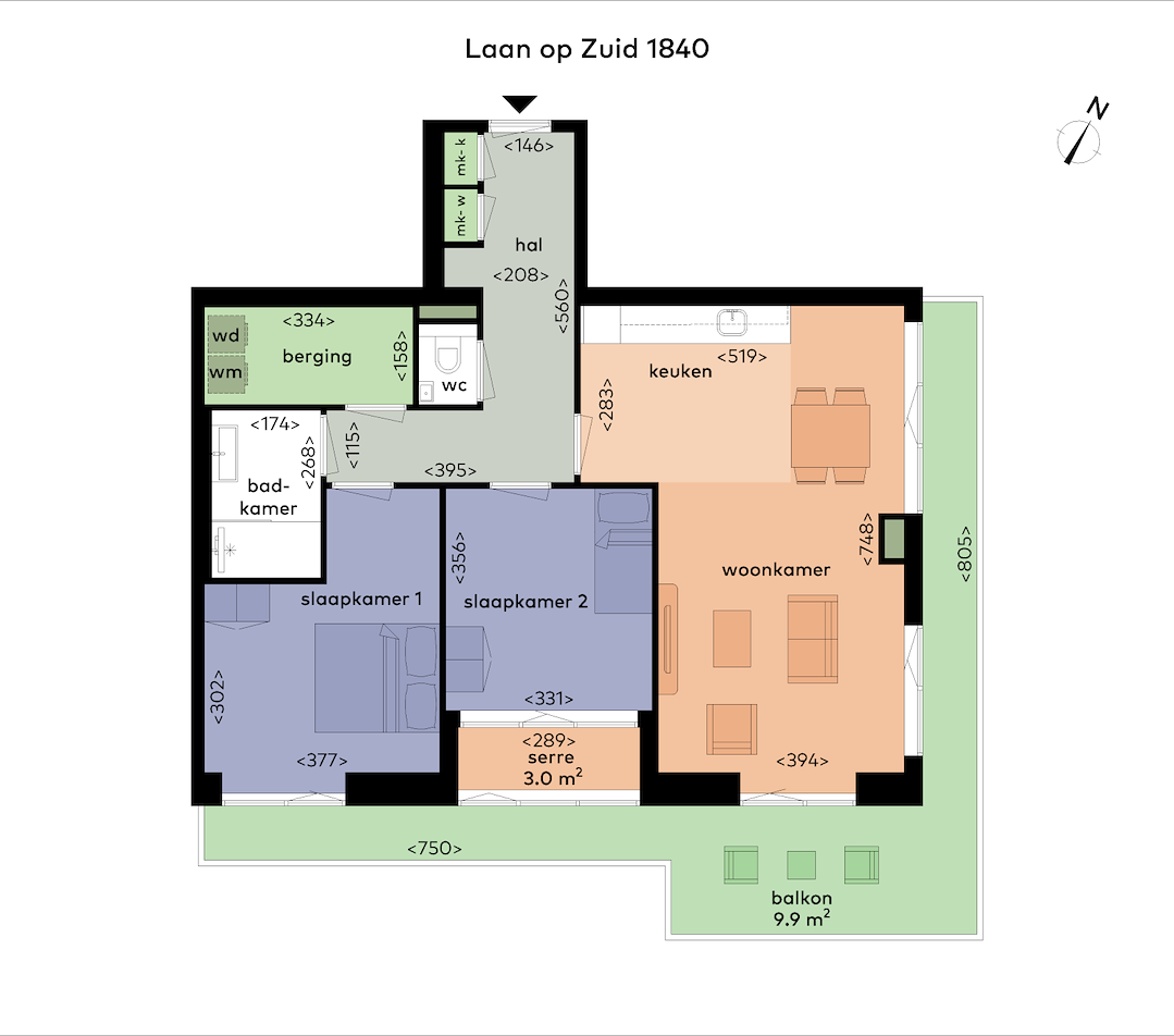 Appartement Laan op Zuid 1840 in Rotterdam