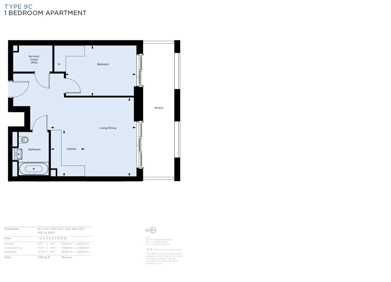 Flat Queenstown Road in Greater London