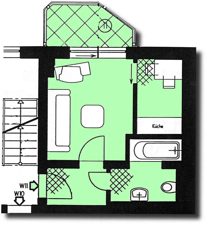 Wohnung Virchowplatz in Zwickau