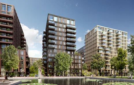 Appartement Nieuwe Osdorpergracht in Amsterdam