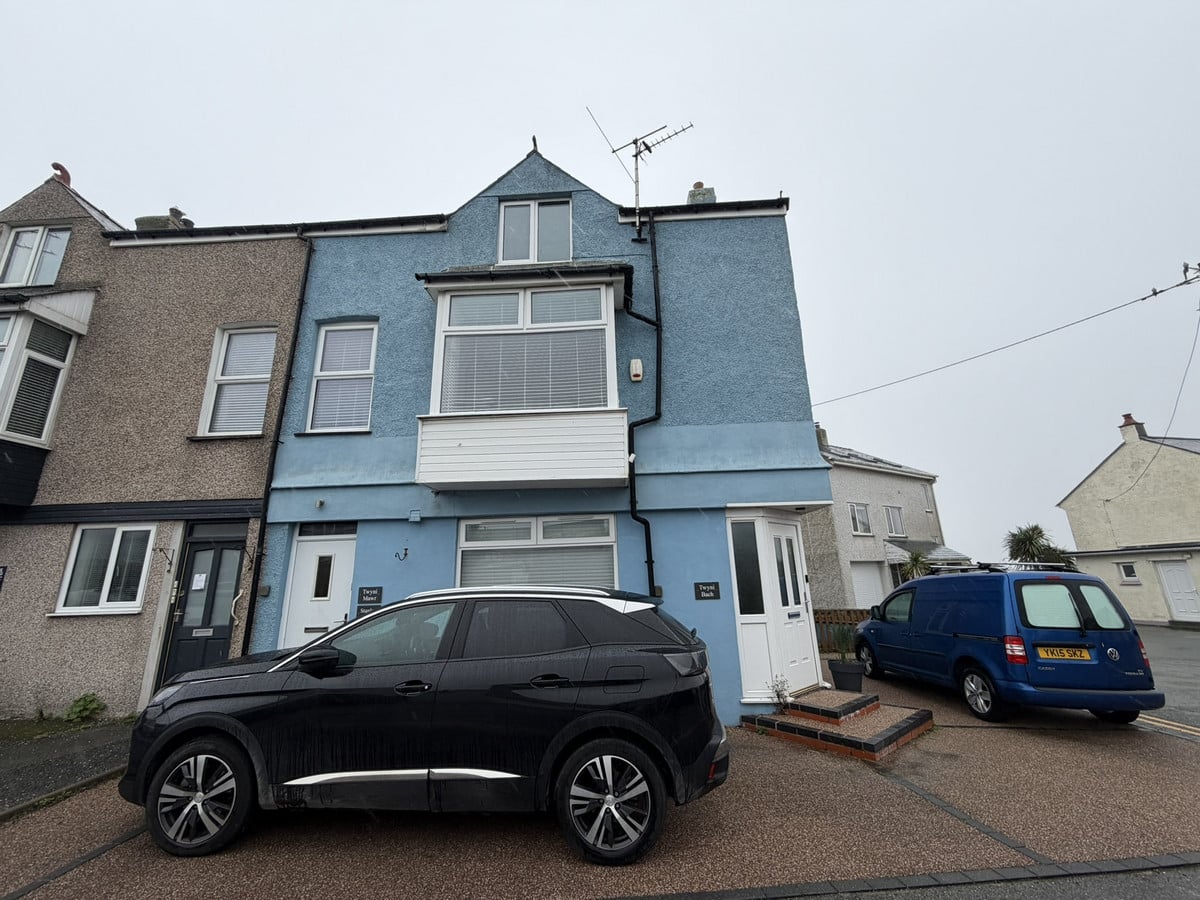 House Station Road in Rhosneigr