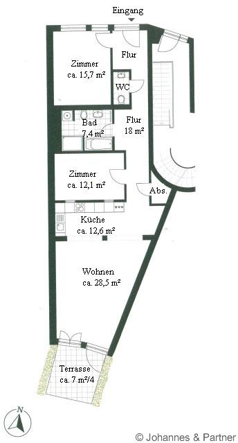 Wohnung Pappritzer Straße in Dresden