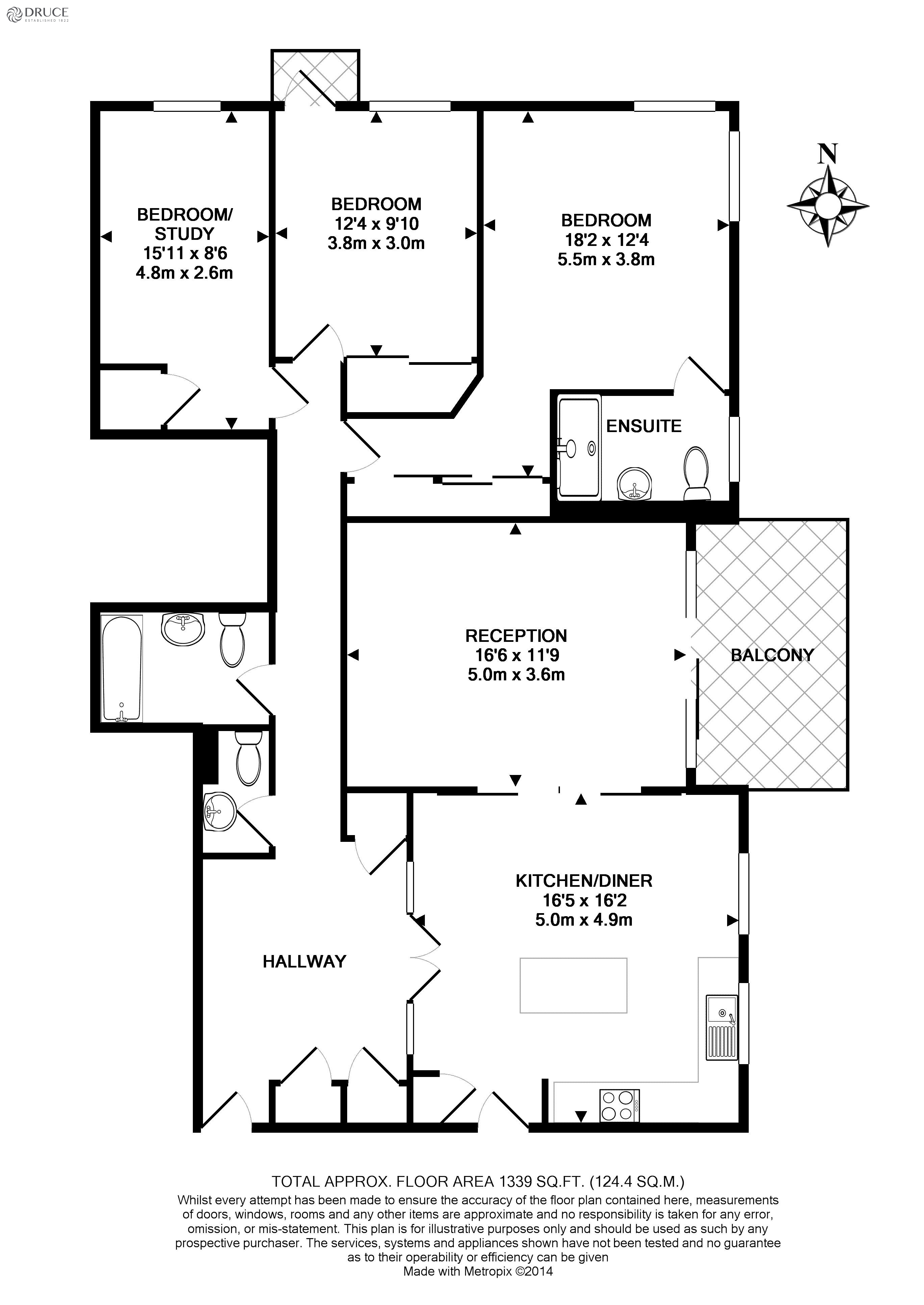 Flat Rutland Gate in City of Westminster