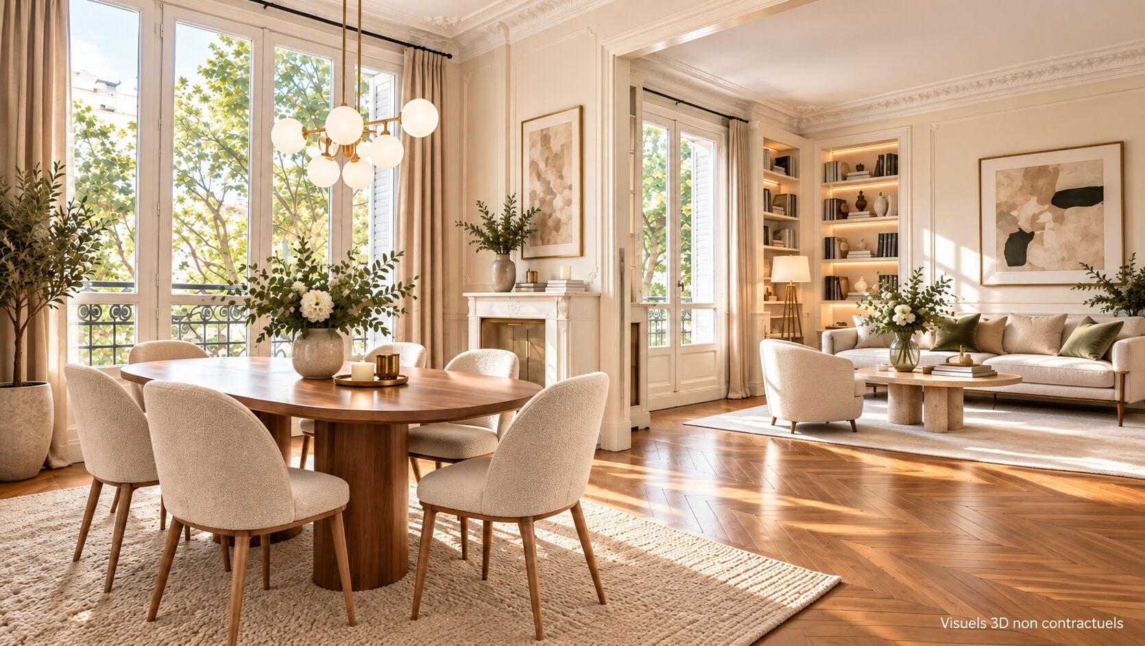 Flat Rue du Maréchal Harispe in Paris
