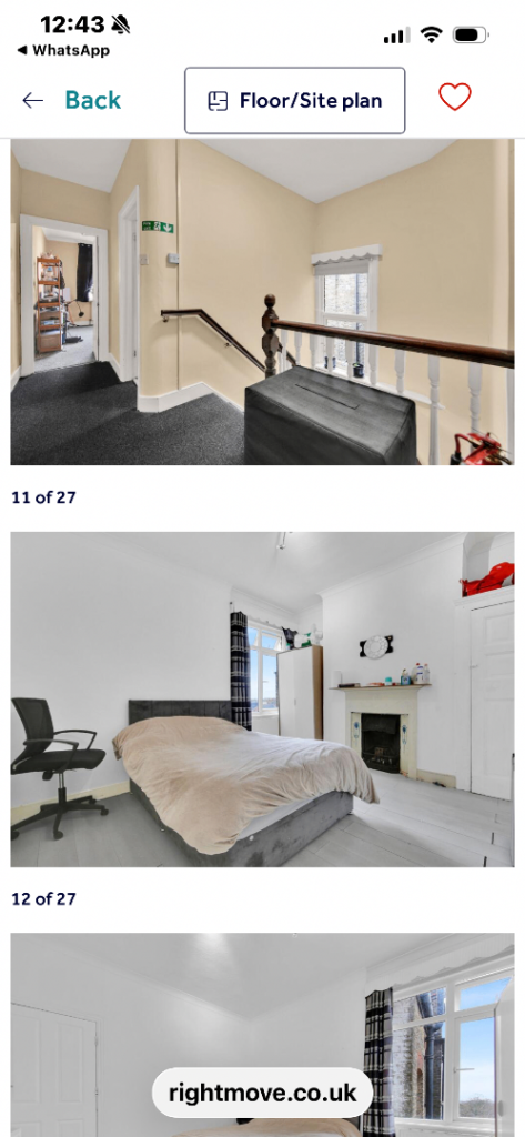 Room Chase Court Gardens in Greater London