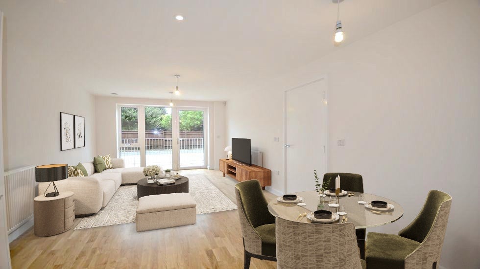 Flat Windsor Road in Slough