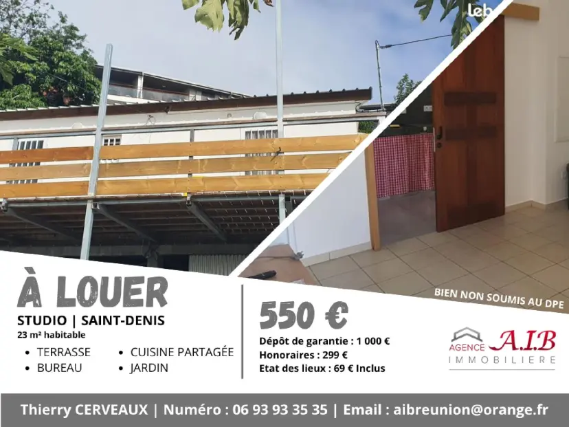 Appartement Route du Bois de Nèfles à Saint-Denis