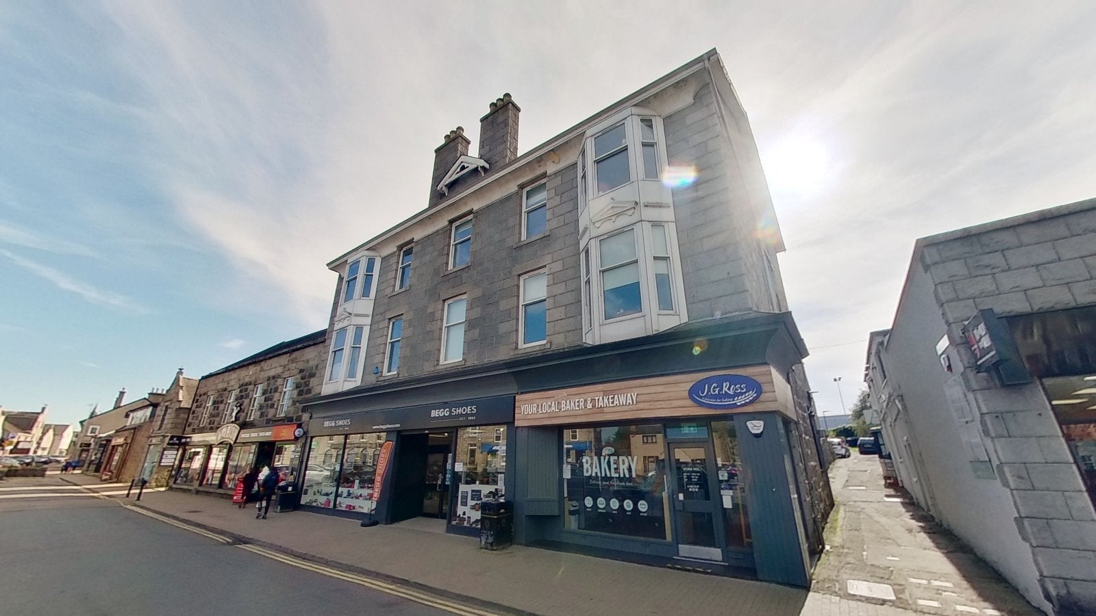 Flat Market Place in Inverurie