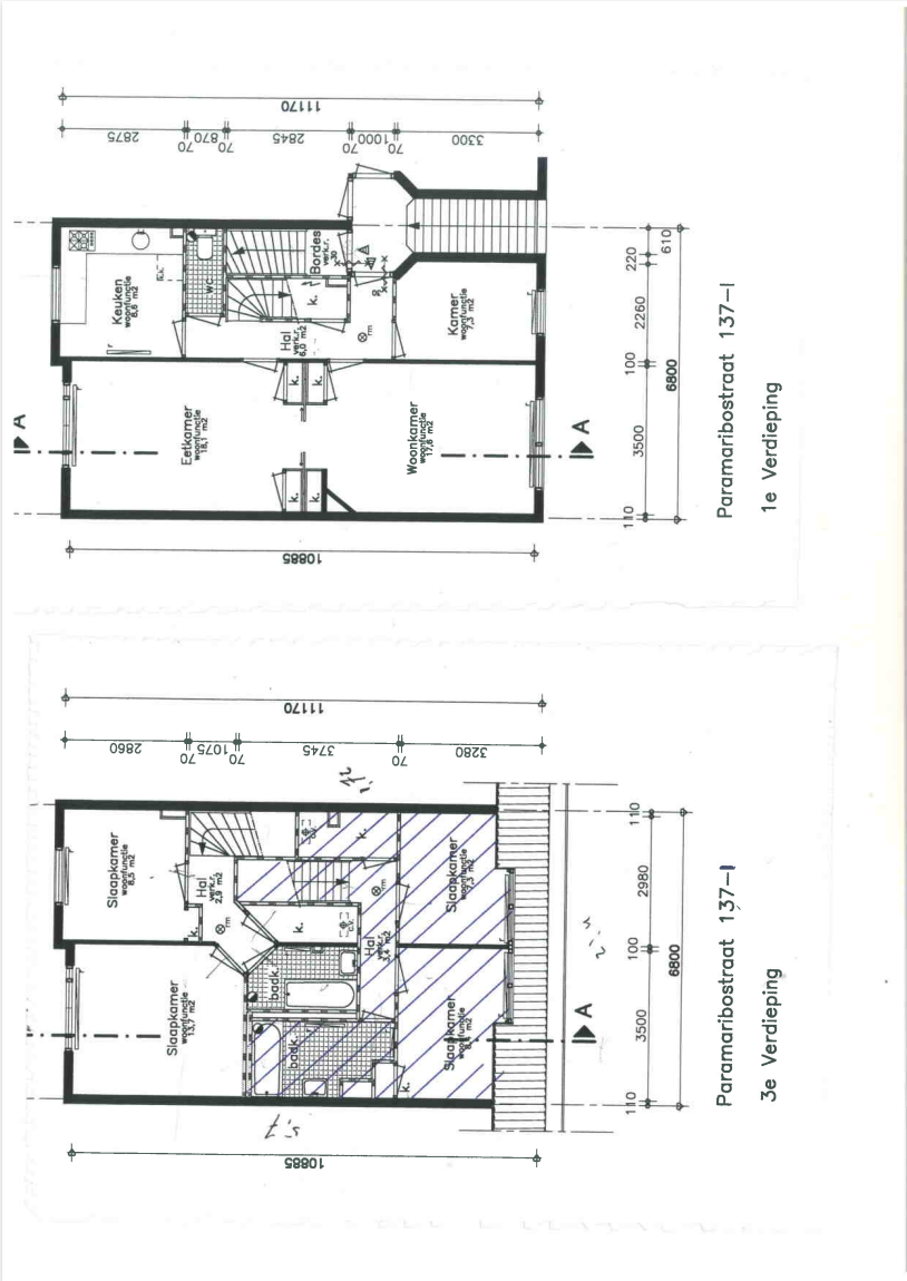 Appartement te huur: Paramaribostraat 137-1, Amsterdam