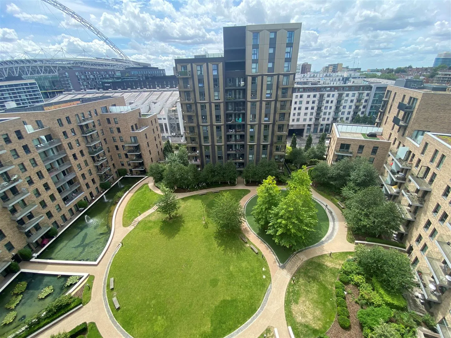 Flat Exhibition Way in London
