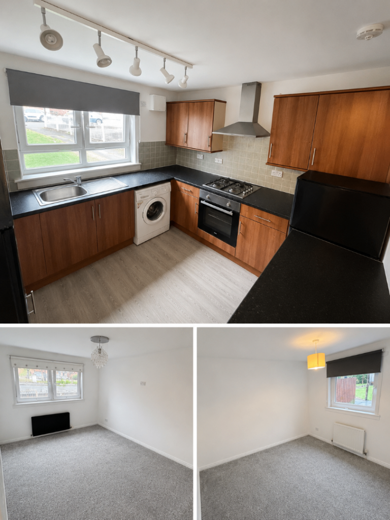 Flat Newlands Street in Coatbridge