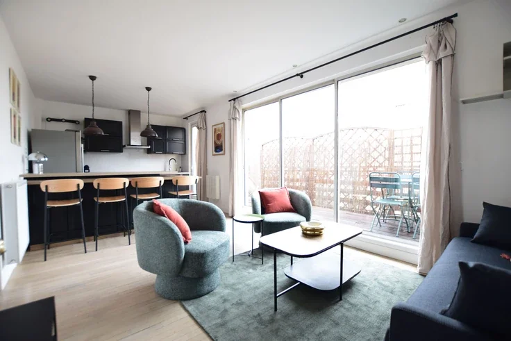 Flat Boulevard Berthier in Paris