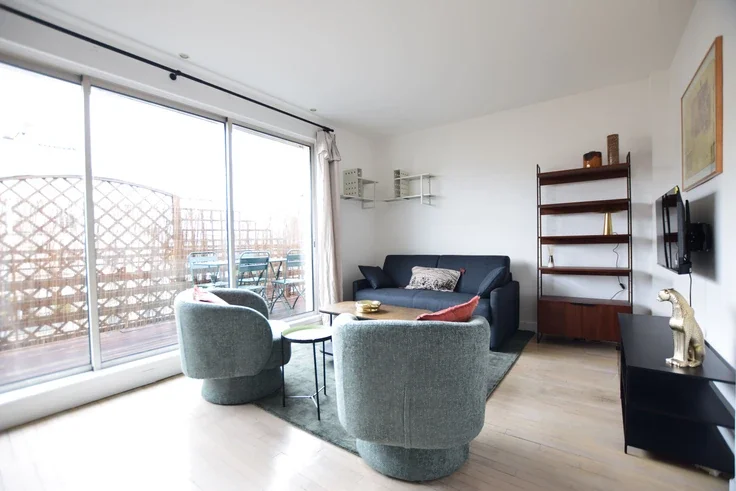 Flat Boulevard Berthier in Paris