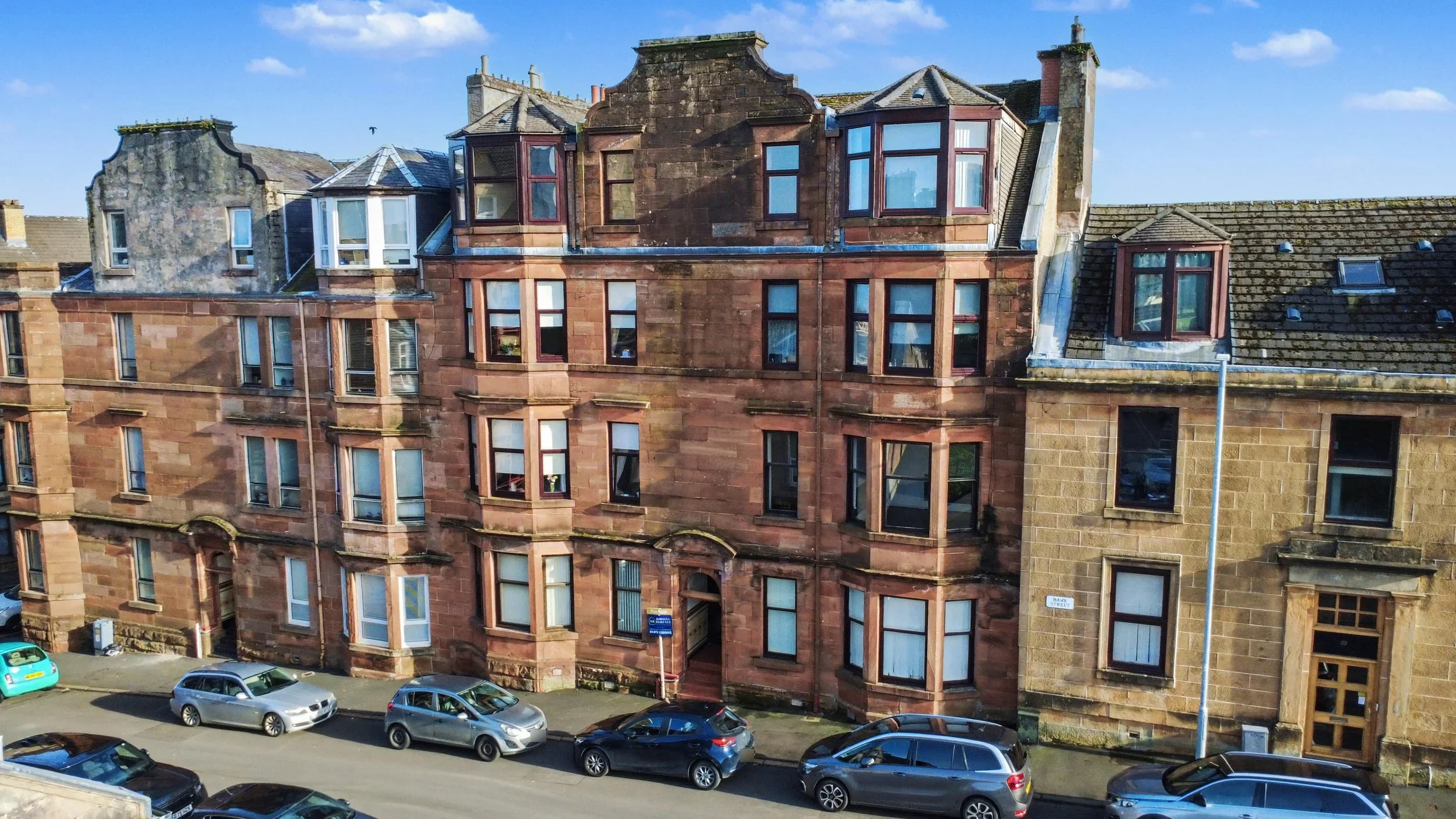 Flat Bank Street in Greenock