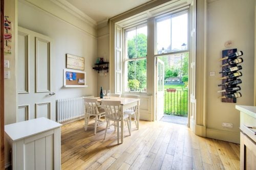 Flat Douglas Crescent in City of Edinburgh