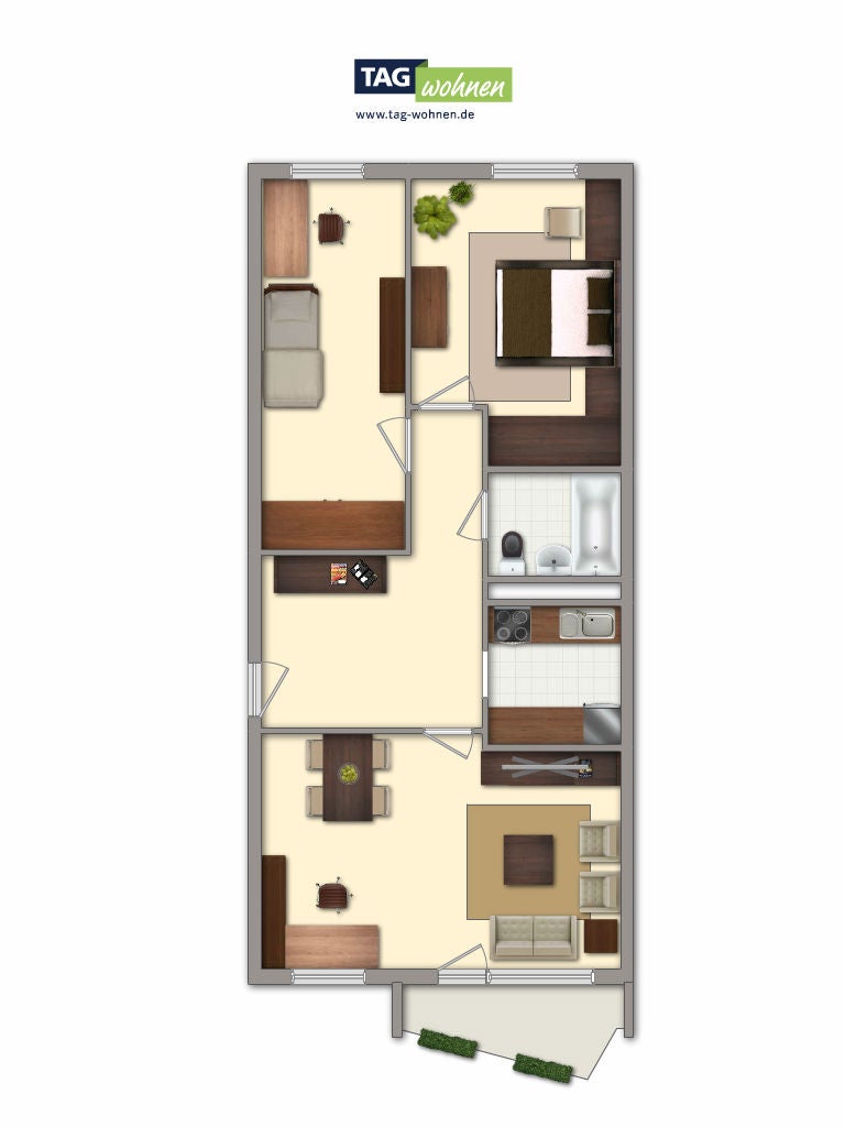 Wohnung Rohrbachstraße in Gotha