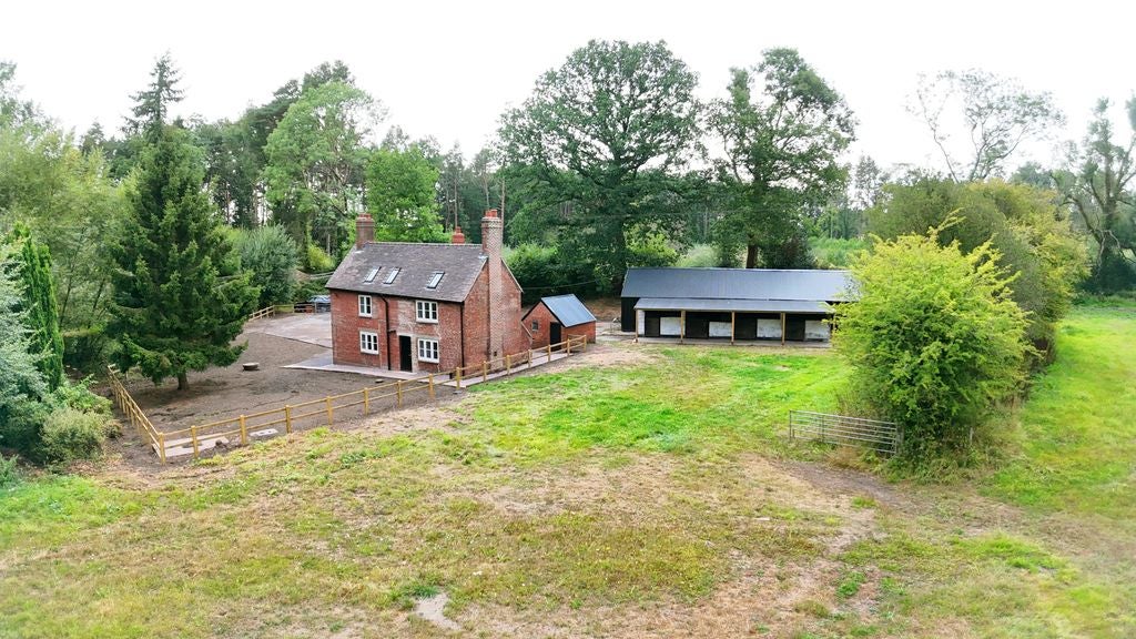 House Mill Lane in South Staffordshire