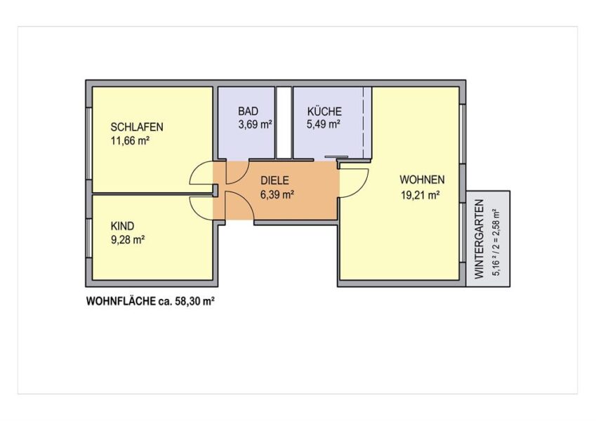 Wohnung Bismarckstraße in Bitterfeld-Wolfen