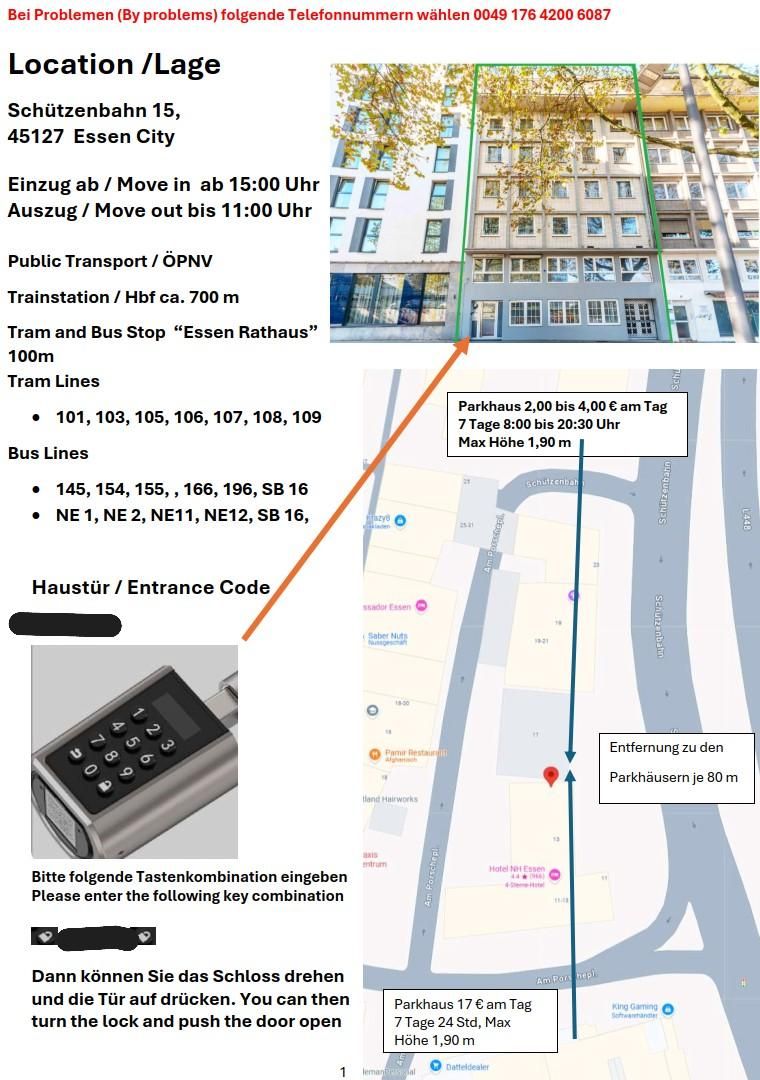 Wohnung Schützenbahn in Essen
