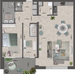 Appartement Meerring 2