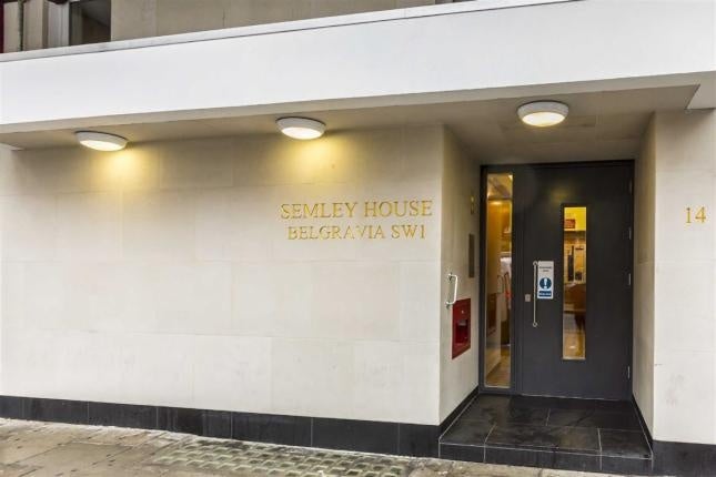Flat Semley Place in City of Westminster
