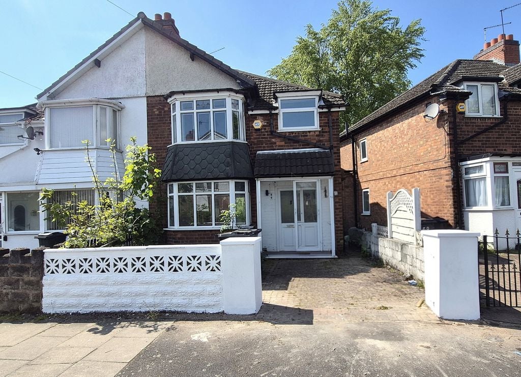 House Gladstone Road in Birmingham
