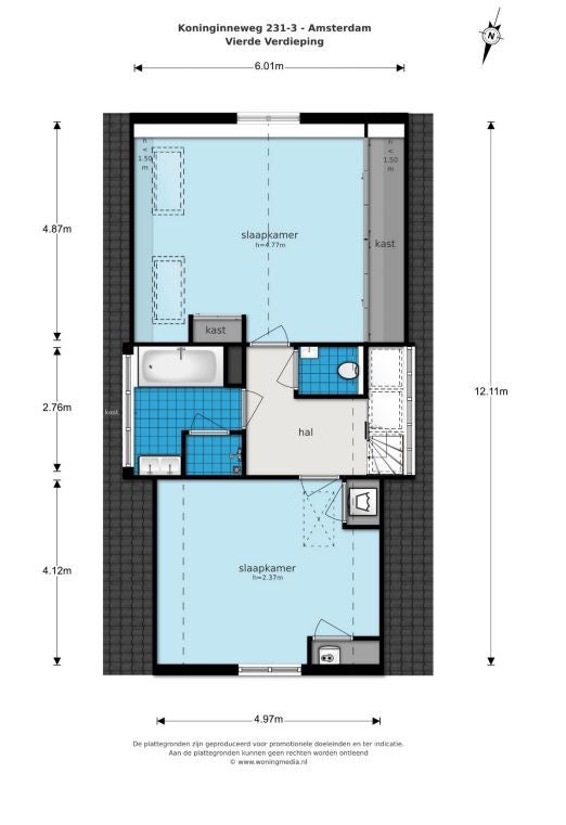 Appartement te huur: Koninginneweg, Amsterdam