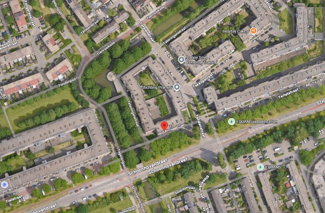 Appartement Teteringenstraat in Amsterdam