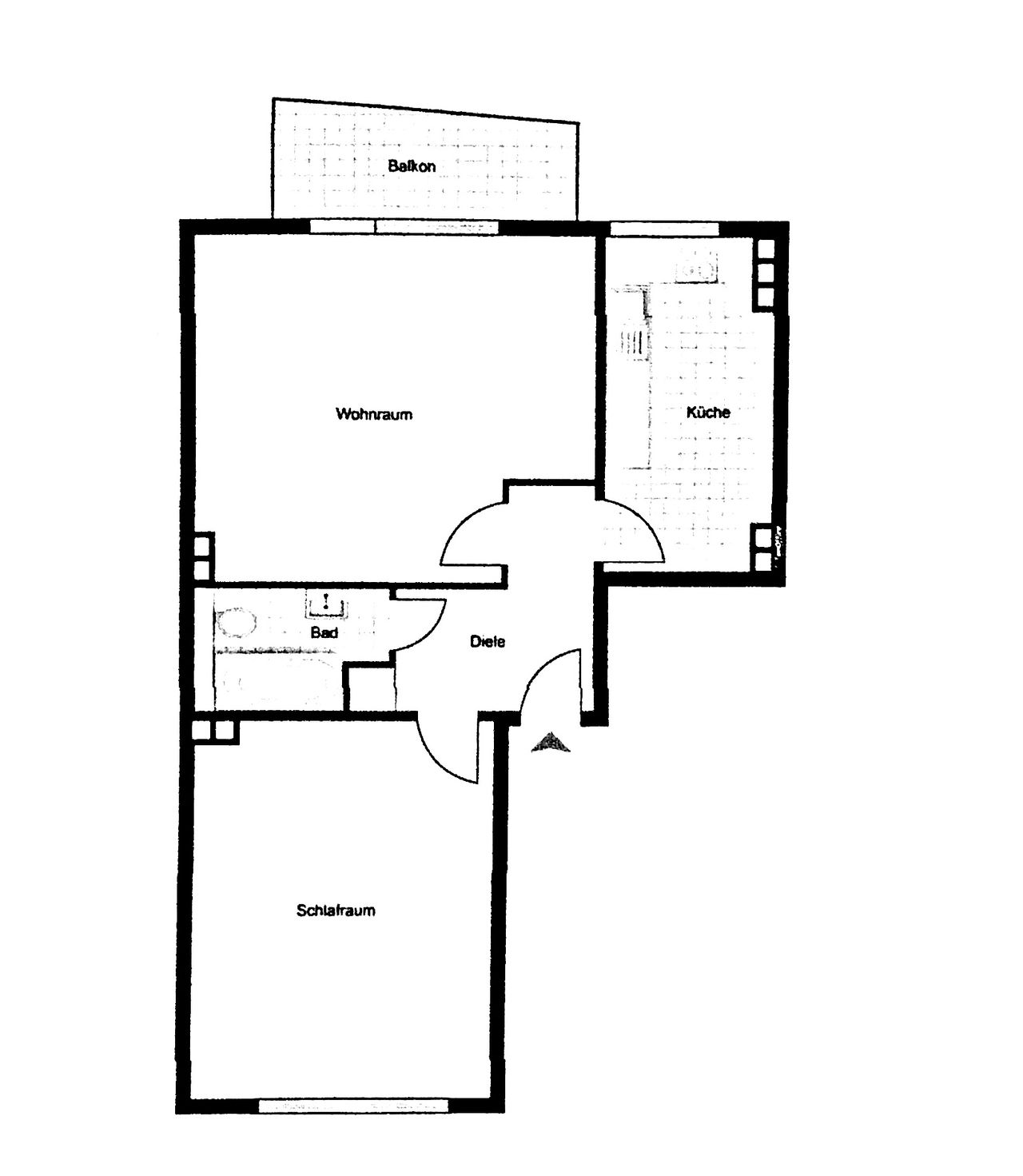 Wohnung Klosterstraße in Essen