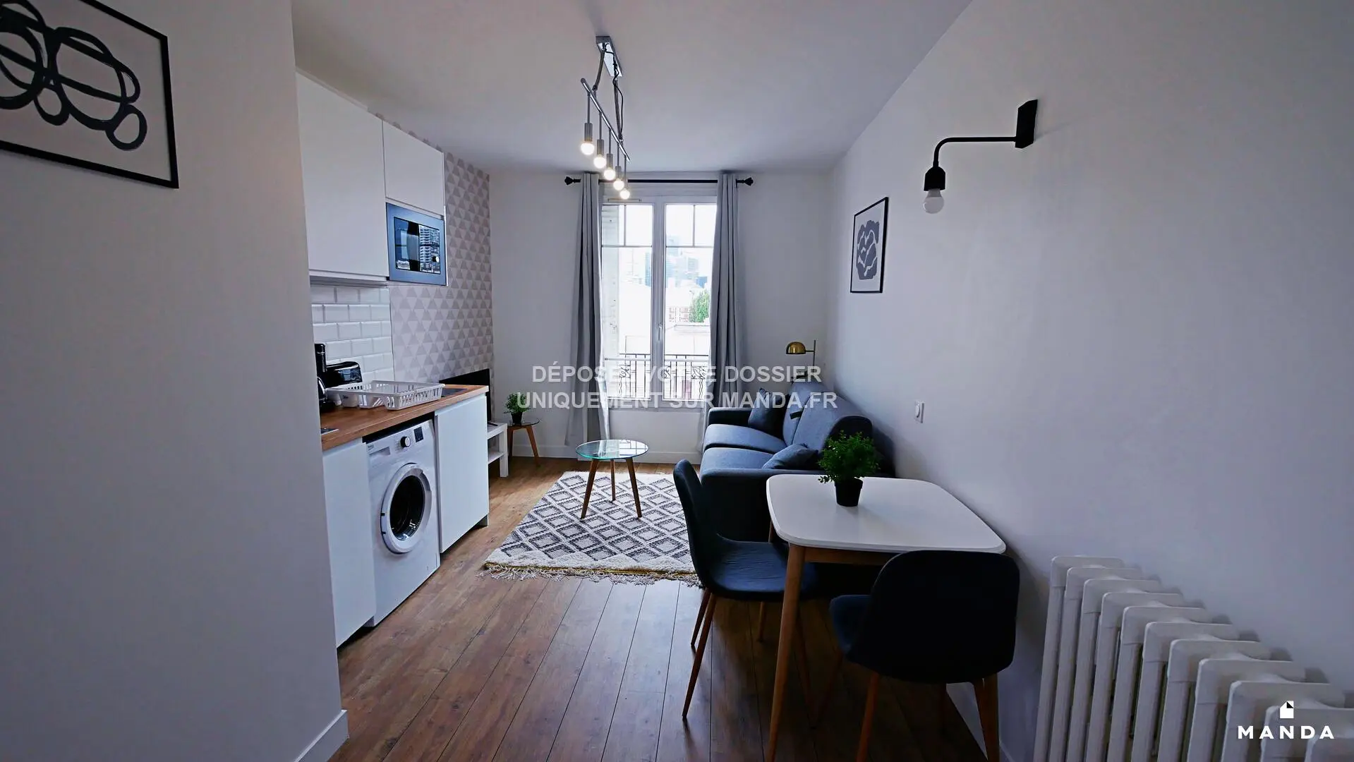 Flat Rue des Fauvelles in Courbevoie