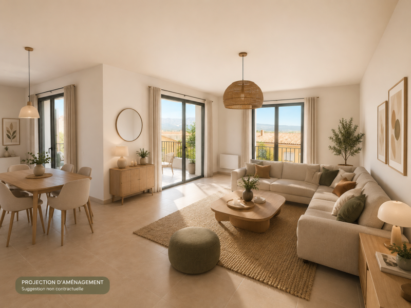 Appartement Avenue de Saint-Zacharie à Trets