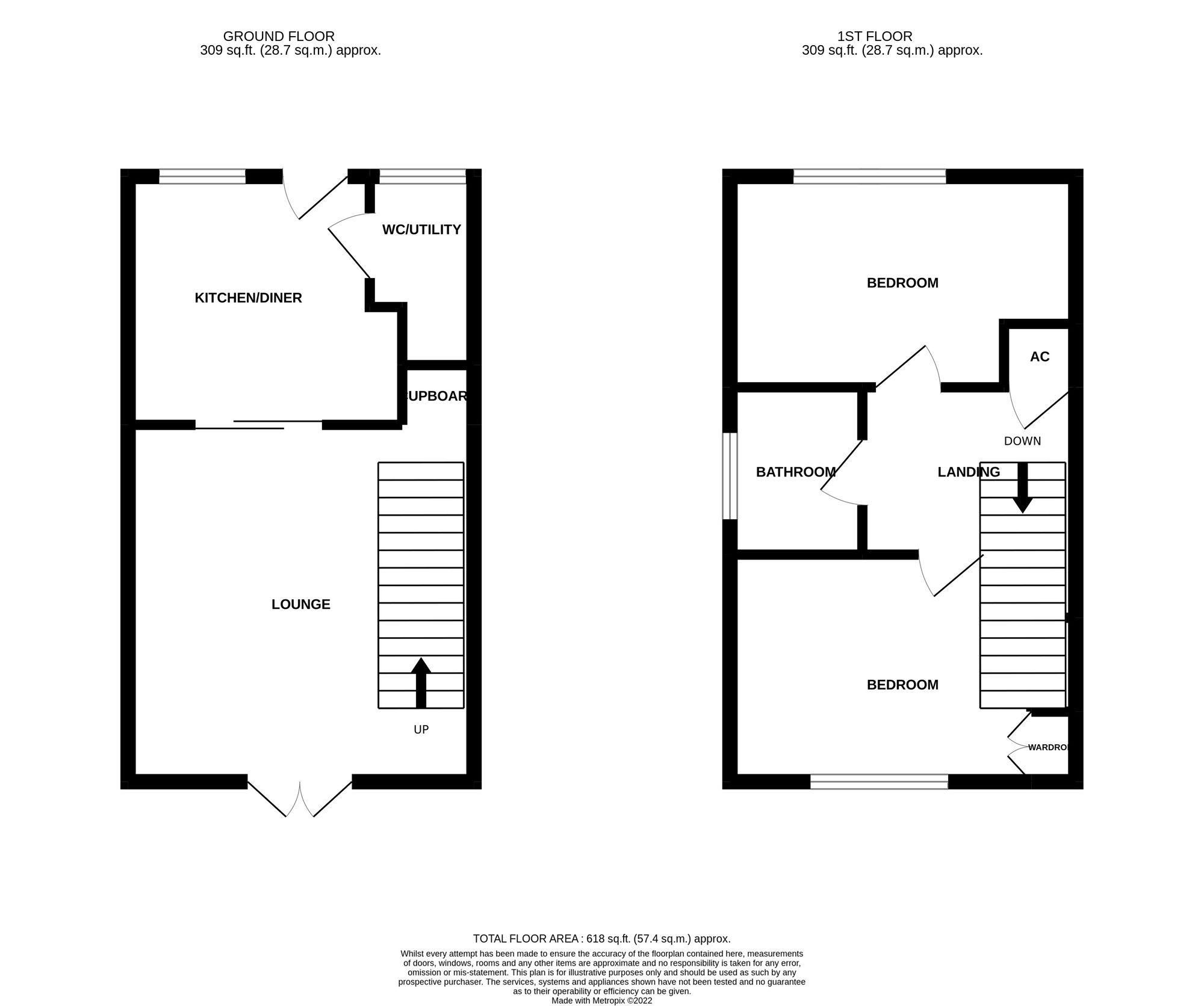 House Merton Close in South Derbyshire