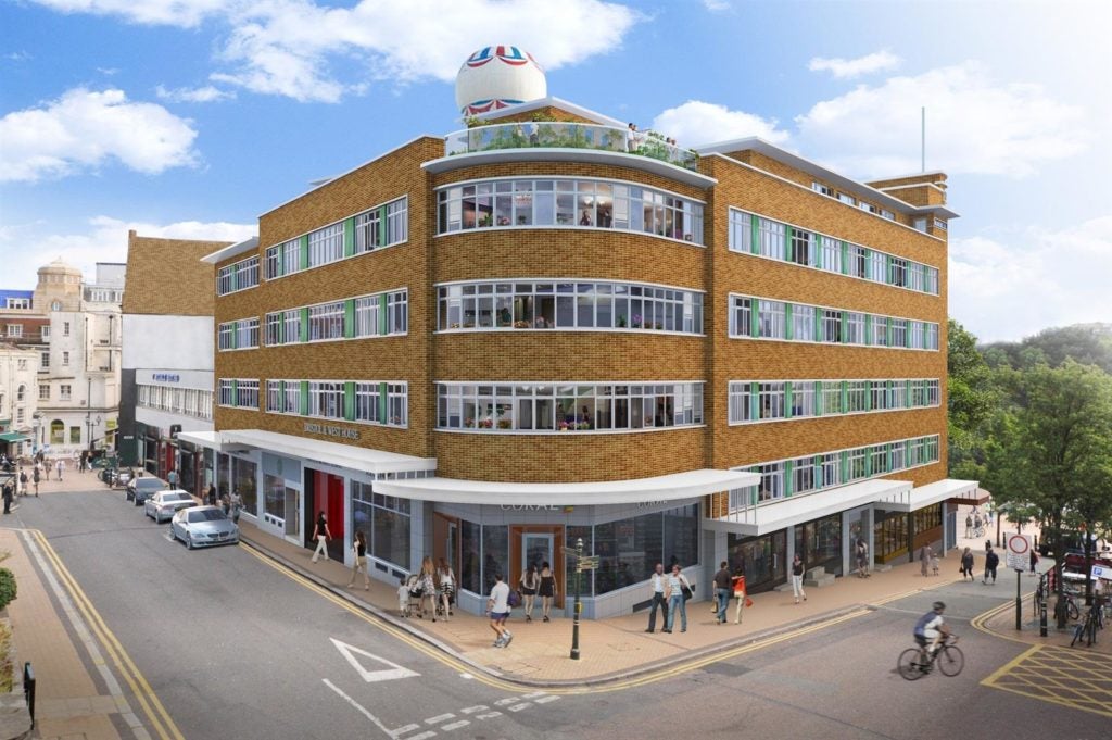 Flat Post Office Road in Bournemouth