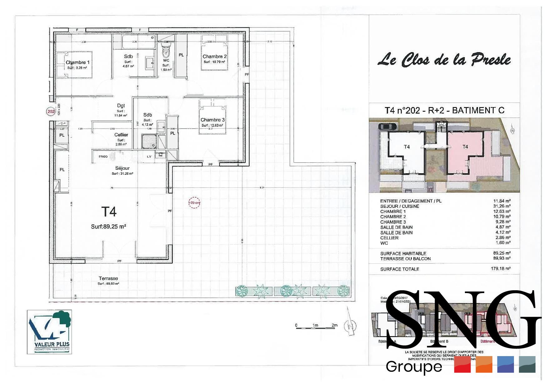 Appartement Rue Denise Grey à Tours