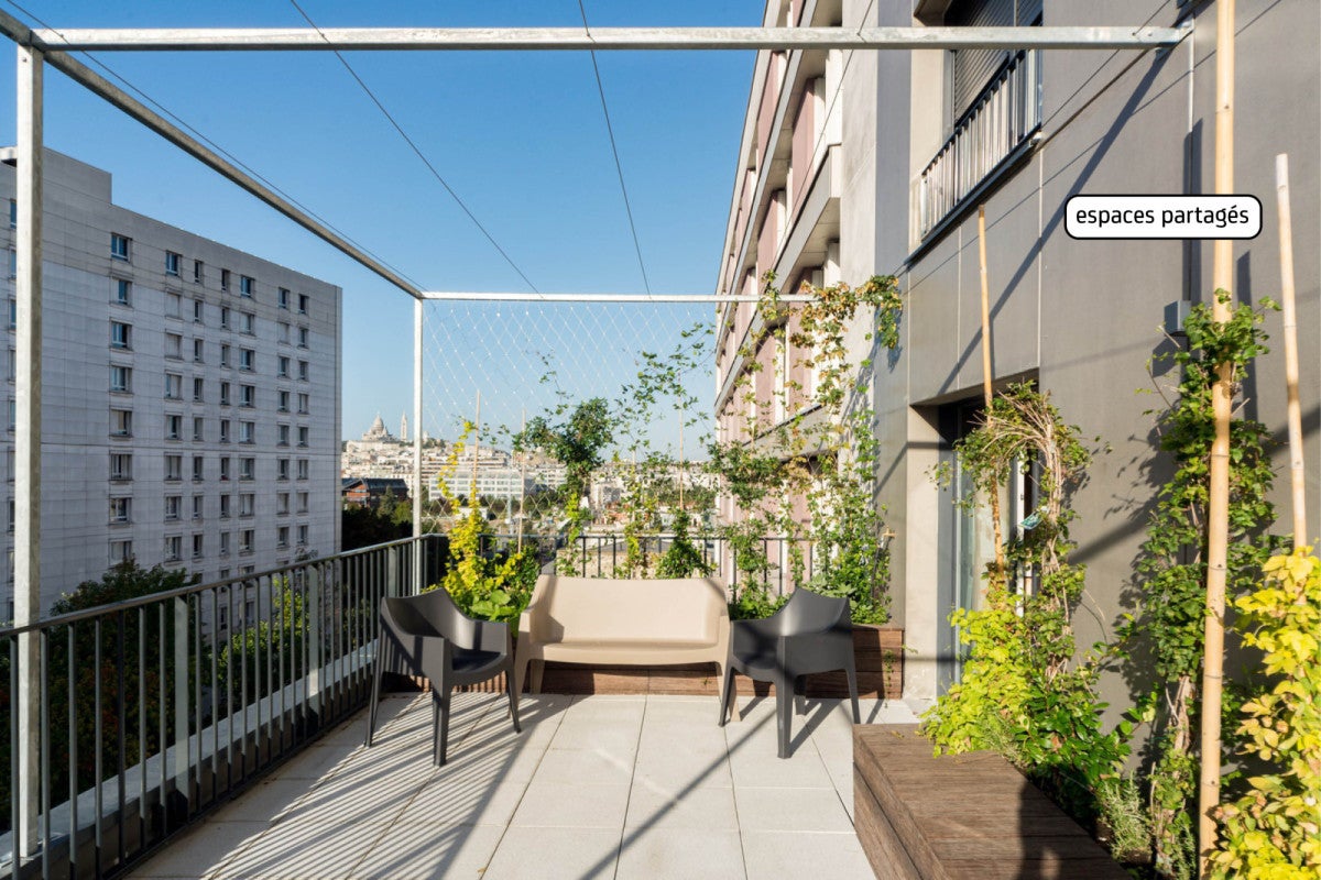 Chambre Avenue Jean Jaurès à Paris