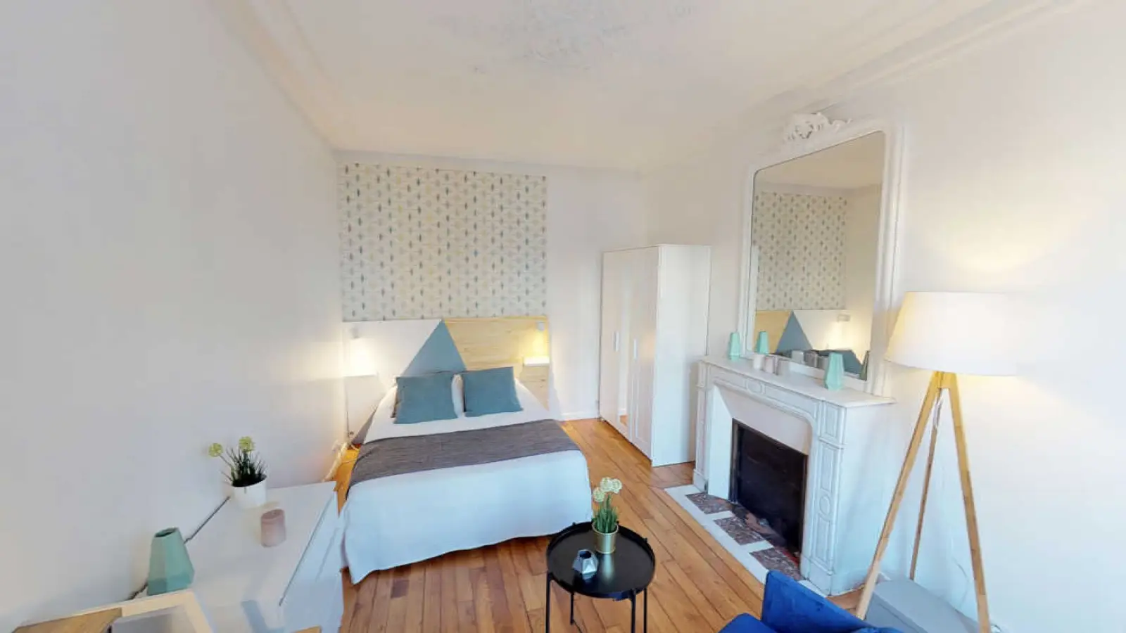 Chambre Rue Meynadier à Paris