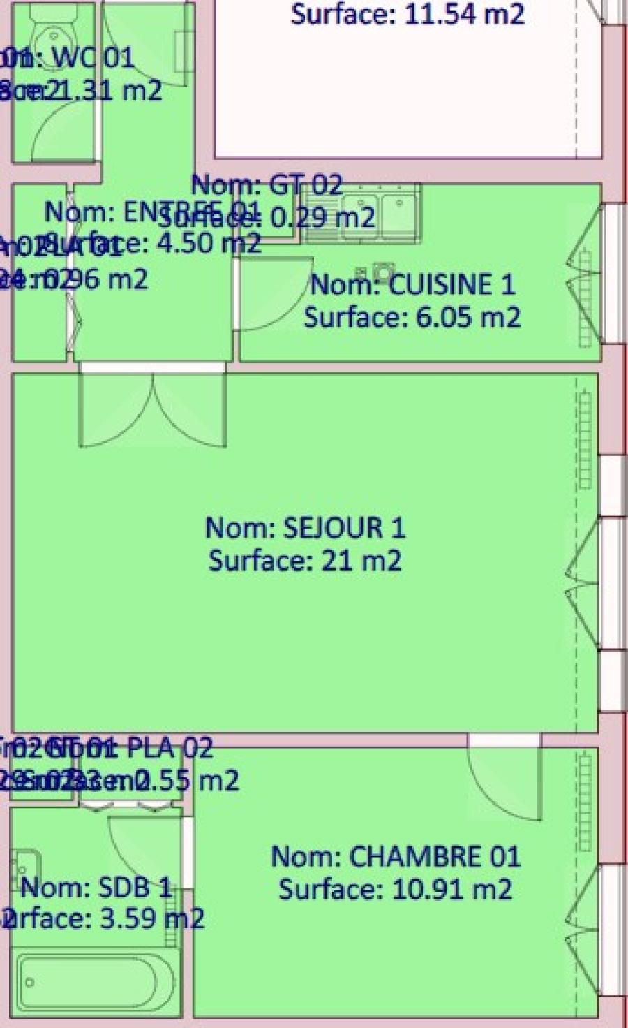 Appartement Allée Pernette du Guillet à Paris