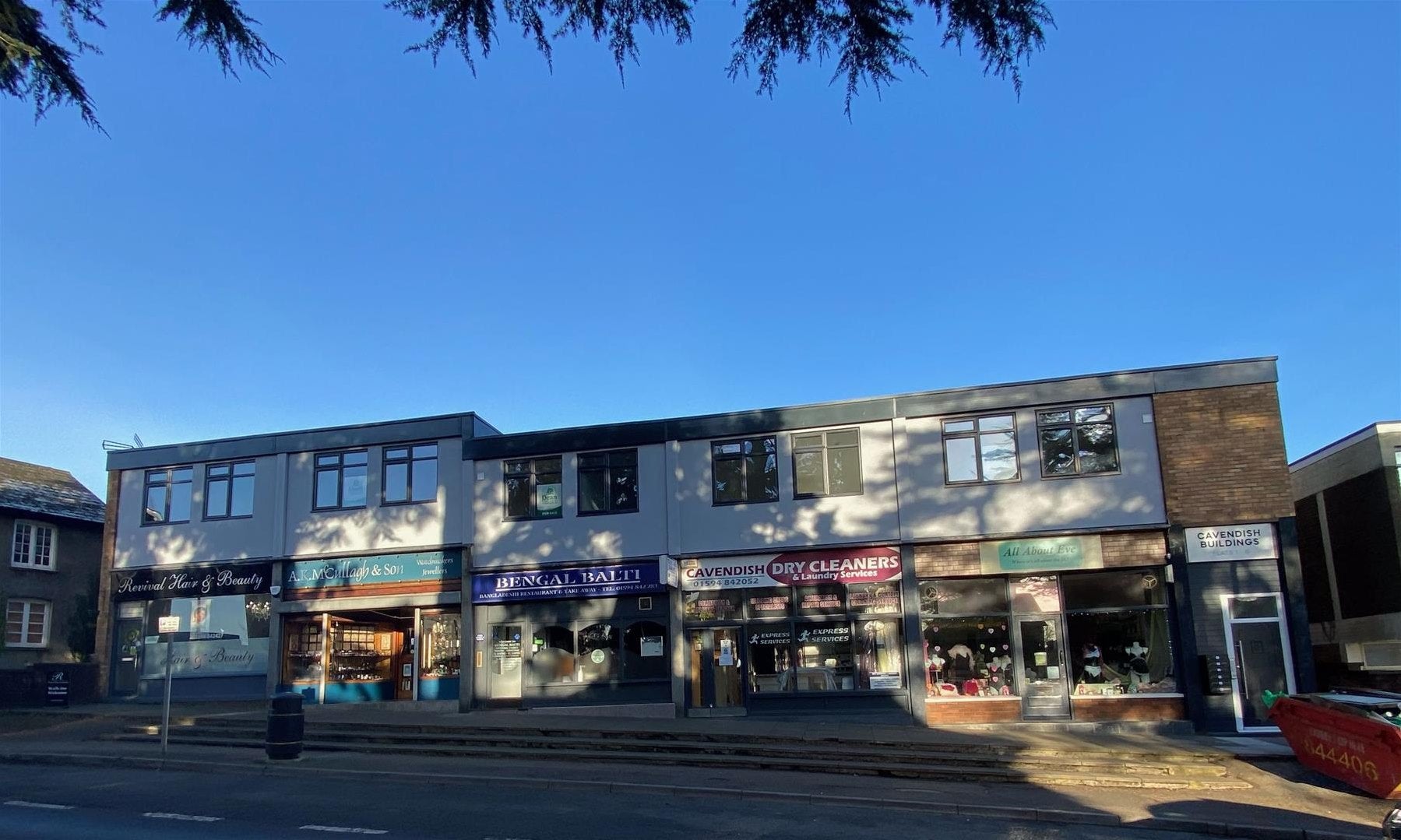 Flat Hill Street in Forest of Dean