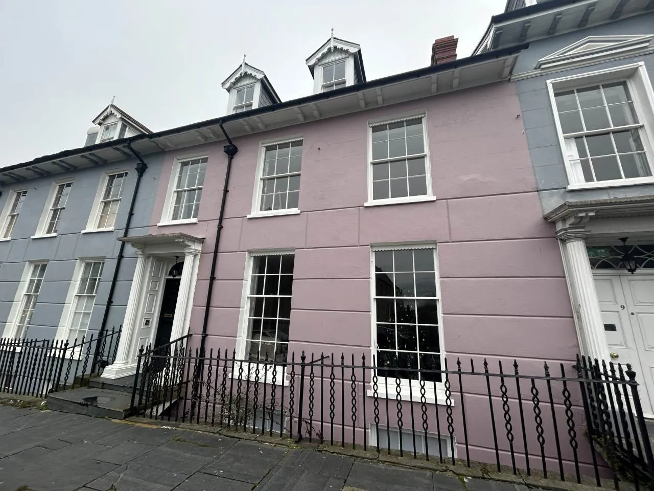 House Laura Place in Aberystwyth