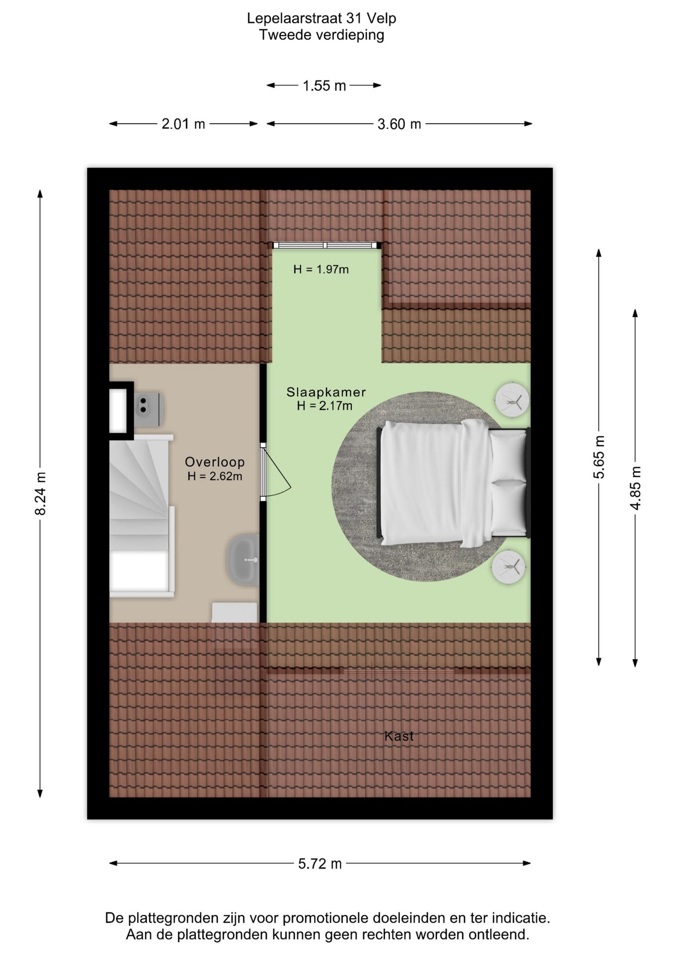 Tussenwoning te koop: Lepelaarstraat 31, Velp