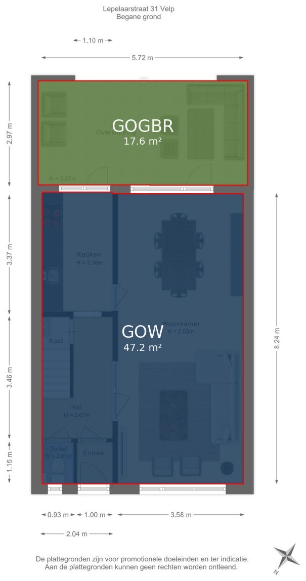 Tussenwoning te koop: Lepelaarstraat 31, Velp