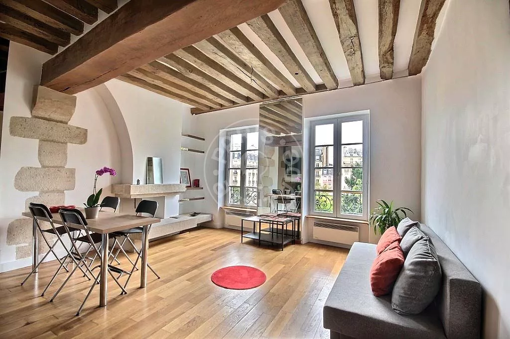 Flat Rue Saint-Julien Le Pauvre in Paris