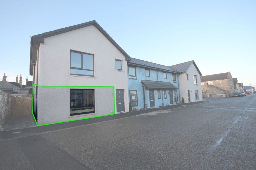 Flat Shore Street in Lossiemouth