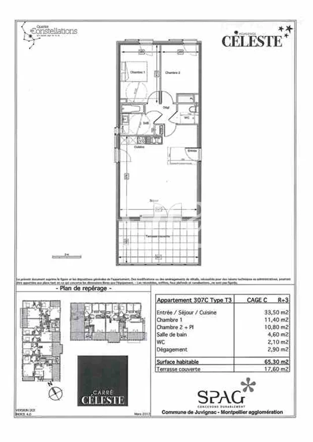 Appartement Rue Callisto à Juvignac