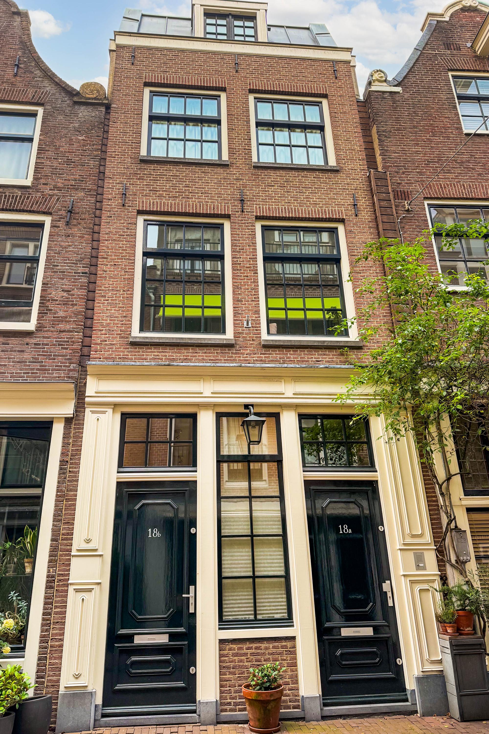 Huis Eerste Bloemdwarsstraat 18 A in Amsterdam