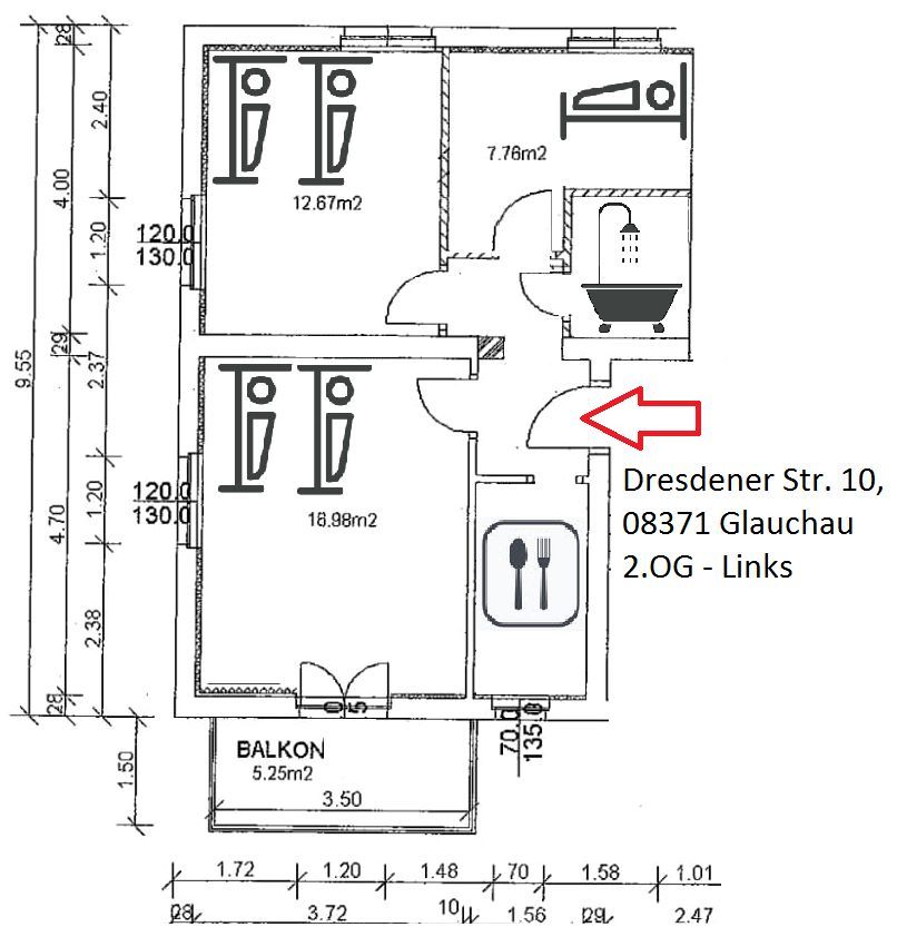 Wohnung Dresdener Straße in Glauchau
