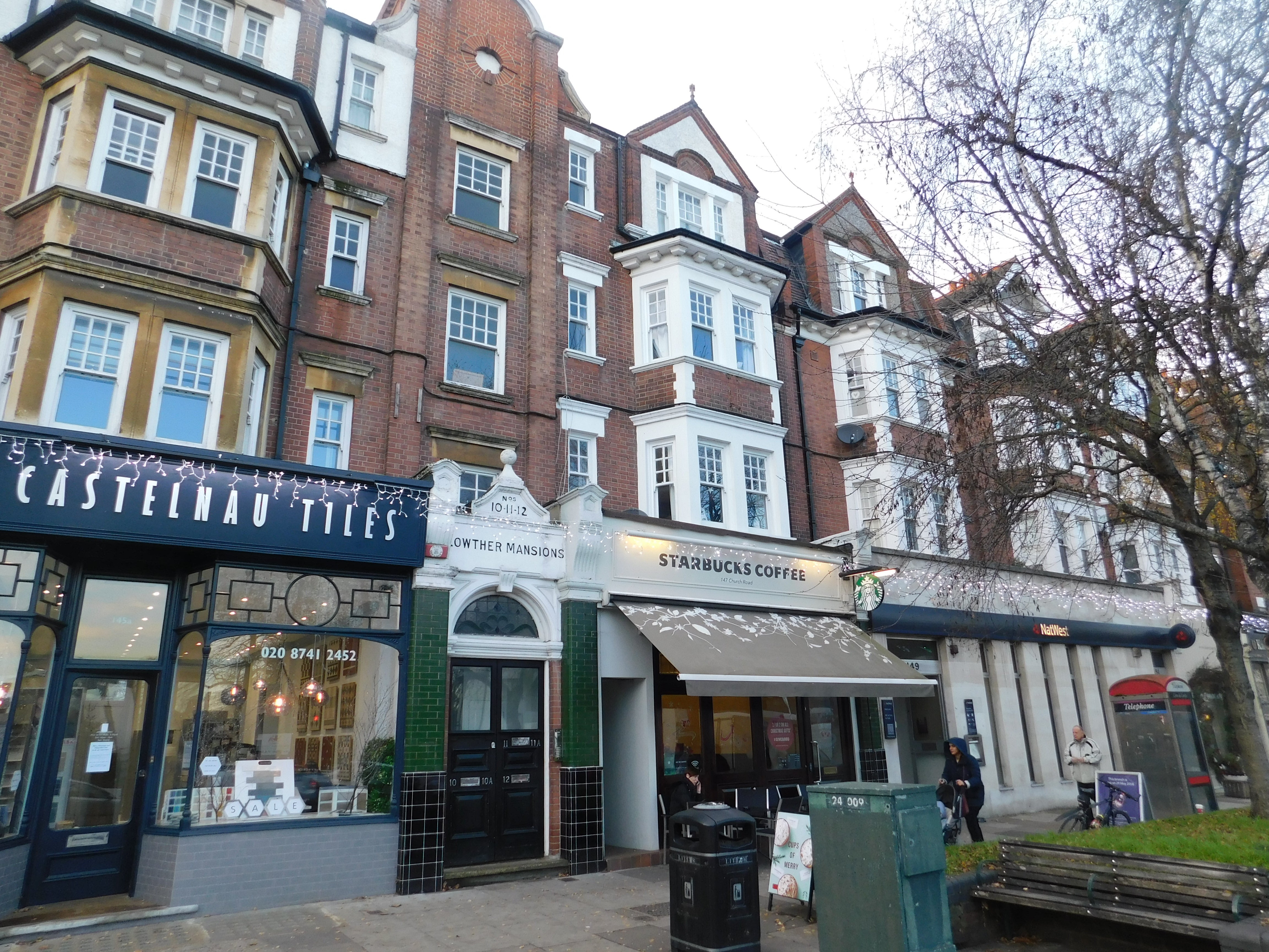 Flat Church Road in Greater London