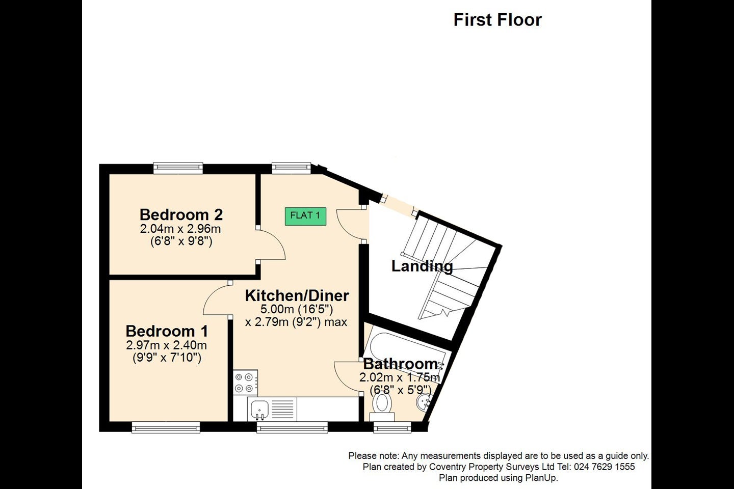 Flat Goring Road in Coventry