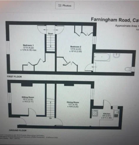 House Farningham Road in Caterham
